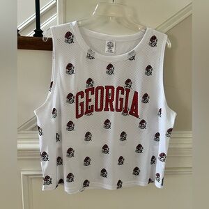 UGA sleeveless mesh jersey